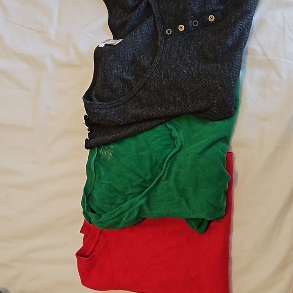 Old Navy Tops - 3  Shirt Bundle Long Sleeve Size M